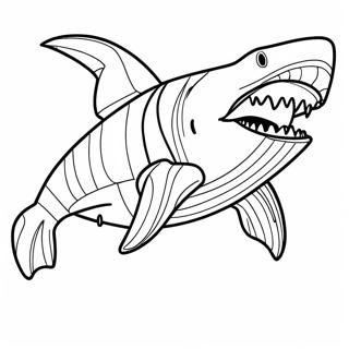 Megalodon Boyama Sayfasi 72568-16287