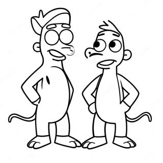 Phineas Ve Ferb Boyama Sayfasi 72697-16388