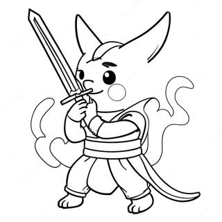 Mitsuri Kilicla Boyama Sayfasi 72856 16517