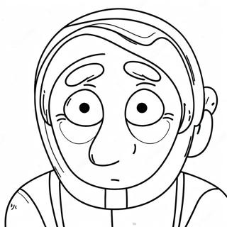 Uzgun Yuz Boyama Sayfasi 73036 16653