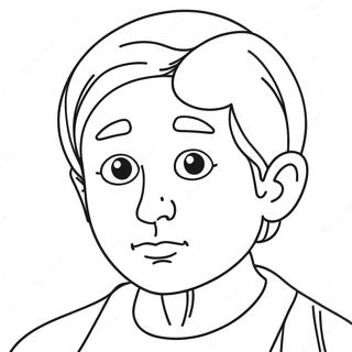 Uzgun Yuz Boyama Sayfasi 73036 16655