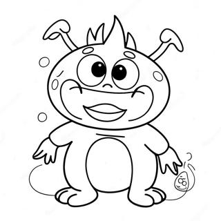 Yaramaz Alayci Canavar Boyama Sayfasi 73089 16704