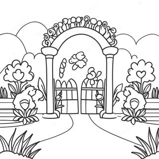 Muhtesem Bahce Boyama Sayfasi 73138 16735