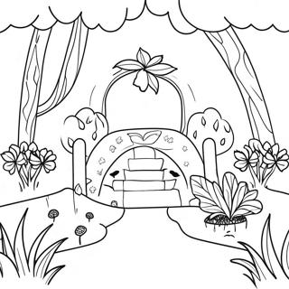 Muhtesem Bahce Boyama Sayfasi 73138 16736