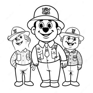 Mutlu Marshall Arkadaslariyla Boyama Sayfasi 73268-16838