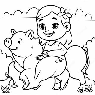 Rosita Ile Domuzcuklar Boyama Sayfasi 73369-16913