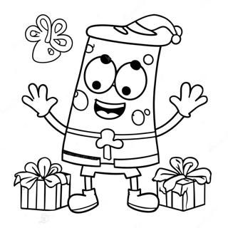 Spongebob Noel Boyama Sayfasi 73932-17347