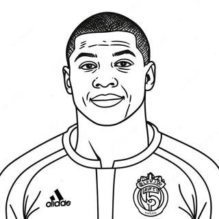 Mbappe Boyama Sayfasi 73983-17386