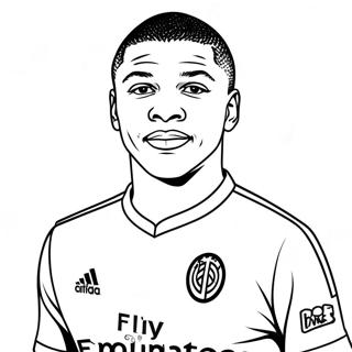 Mbappe Boyama Sayfasi 73983-17388
