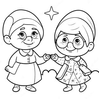 Maceraci Bluey Buyukanne Boyama Sayfasi 74268 17620