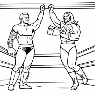 Wwe Ikonik Anlar Boyama Sayfasi 75140-18297