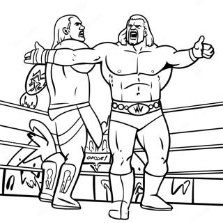 Wwe Ikonik Anlar Boyama Sayfasi 75140-18299