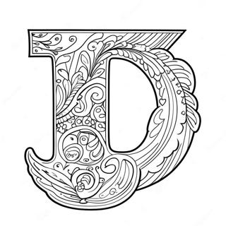 Ziplayan J Harfi Boyama Sayfasi 75629 18683