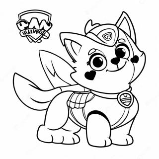 Korkunc Cadilar Bayrami Paw Patrol Boyama Sayfasi 75733-18762