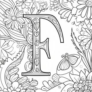 Sevimli L Harfi Boyama Sayfasi 75835-18840