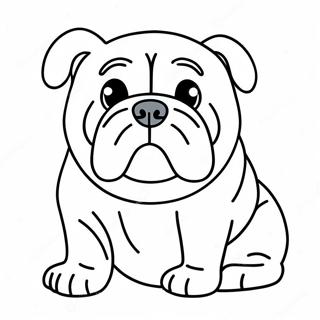 Bulldog Boyama Sayfasi 76090 19028