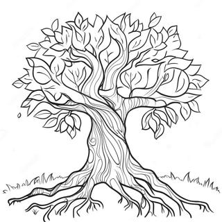 Minnet Agaci Boyama Sayfasi 76247-19164