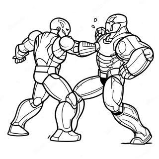 Demir Adam Thanos Ile Boyama Sayfasi 7656 1122