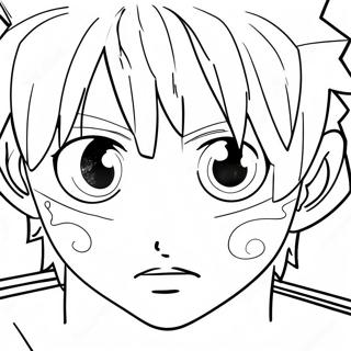 Sasuke Sharingan Gozleriyle Boyama Sayfasi 76575 19413