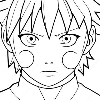 Sasuke Sharingan Gozleriyle Boyama Sayfasi 76575 19414