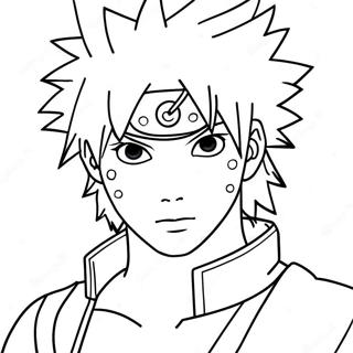 Sasuke Bilge Modunda Boyama Sayfasi 76577 19423