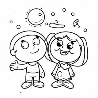 Cosmo Ve Wanda Buyulu Macera Boyama Sayfasi 78378-20793