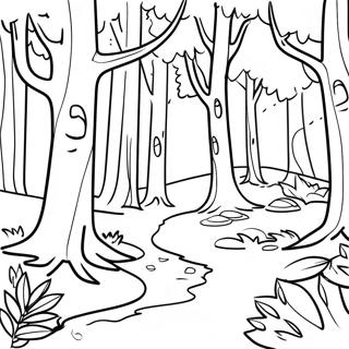 Sakin Orman Boyama Sayfasi 79178-21413