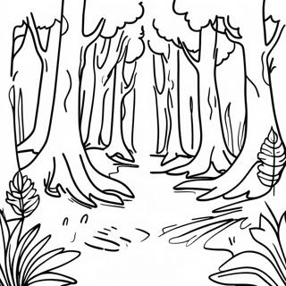 Sakin Orman Boyama Sayfasi 79178-21414