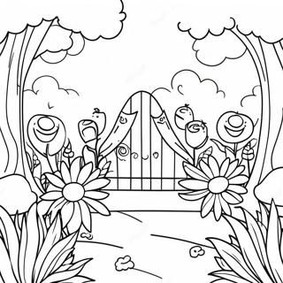 Huzurlu Bahce Boyama Sayfasi 79179-21420