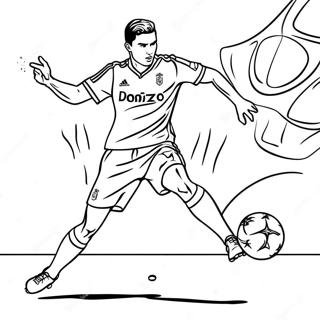 Cristiano Ronaldo Gol Atma Boyama Sayfasi 7935-1211