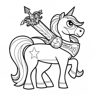 Kilicli Parlak Zirh Boyama Sayfasi 79436 21615