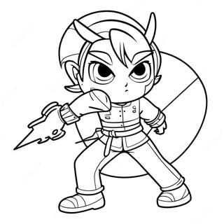 Aksiyon Pozunda Muichiro Boyama Sayfasi 79770-21863