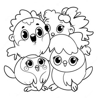 Pomni Arkadaslariyla Boyama Sayfasi 80107-22126