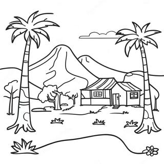 Guzel Afrika Manzaralari Boyama Sayfasi 80134 22152