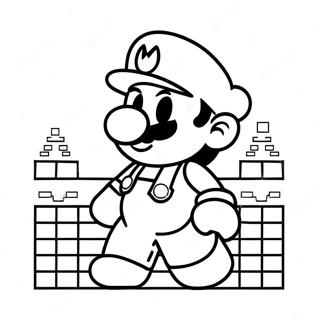 8 Bit Mario Boyama Sayfasi 80155-22154