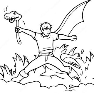 Percy Jackson Boyama Sayfaları