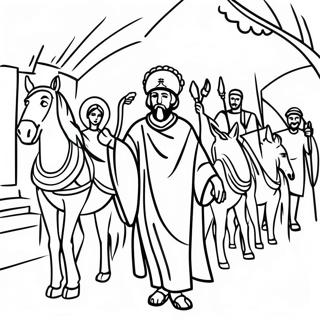 Palmiye Pazari Gecidi Boyama Sayfasi 80364 22327