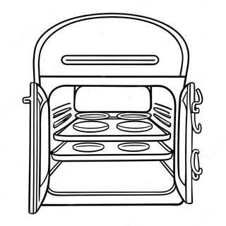 Acik Kapili Firin Boyama Sayfasi 80443-22392