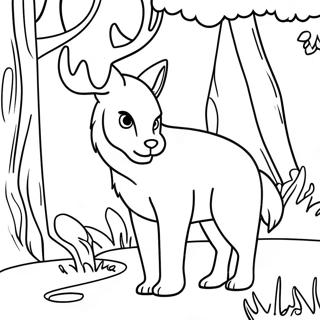 Gorkemli Orman Hayvanlari Boyama Sayfasi 80568-22488