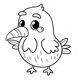 Sevimli Peso Pluma Karikatur Boyama Sayfasi 80981 22809