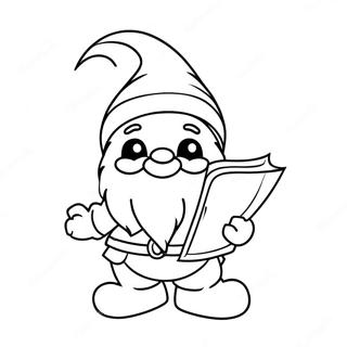 Sevgililer Günü Cücesi Boyama Sayfaları