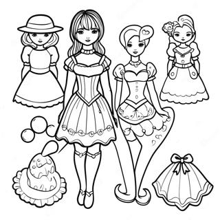 Fantastik Kagit Bebekler Boyama Sayfasi 81520 23227