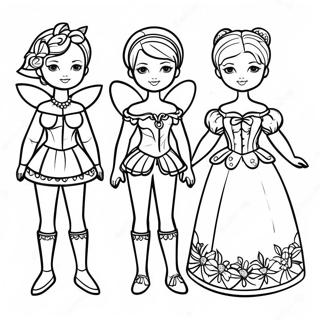 Fantastik Kagit Bebekler Boyama Sayfasi 81520 23228