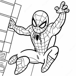 Dönüş Spiderman Boyama Sayfaları