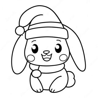 Noel Sanrio Boyama Sayfaları