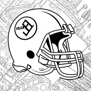 Steelers Logosu Boyama Sayfasi 81878-23495