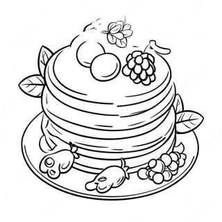 Meyvelerle Kabaran Krepler Boyama Sayfasi 82136 23700