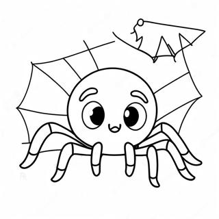 Sevimli Cizgi Film Cadilar Bayrami Orumcegi Boyama Sayfasi 82163 23721