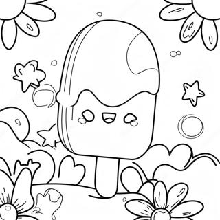 Dondurma Boyama Sayfaları