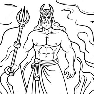 Yunan Tanrıları Boyama Sayfaları